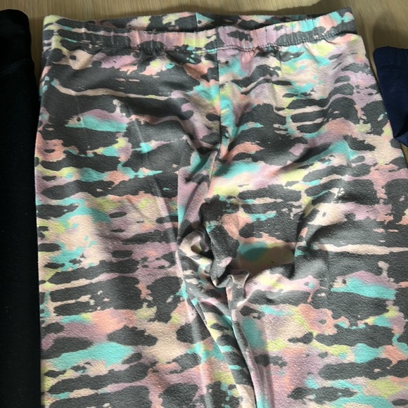 Set of 4 leggings size 10/12 - Picture 7 of 9